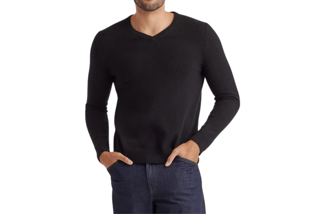 cashmere sweater for Valentine's Day 2024