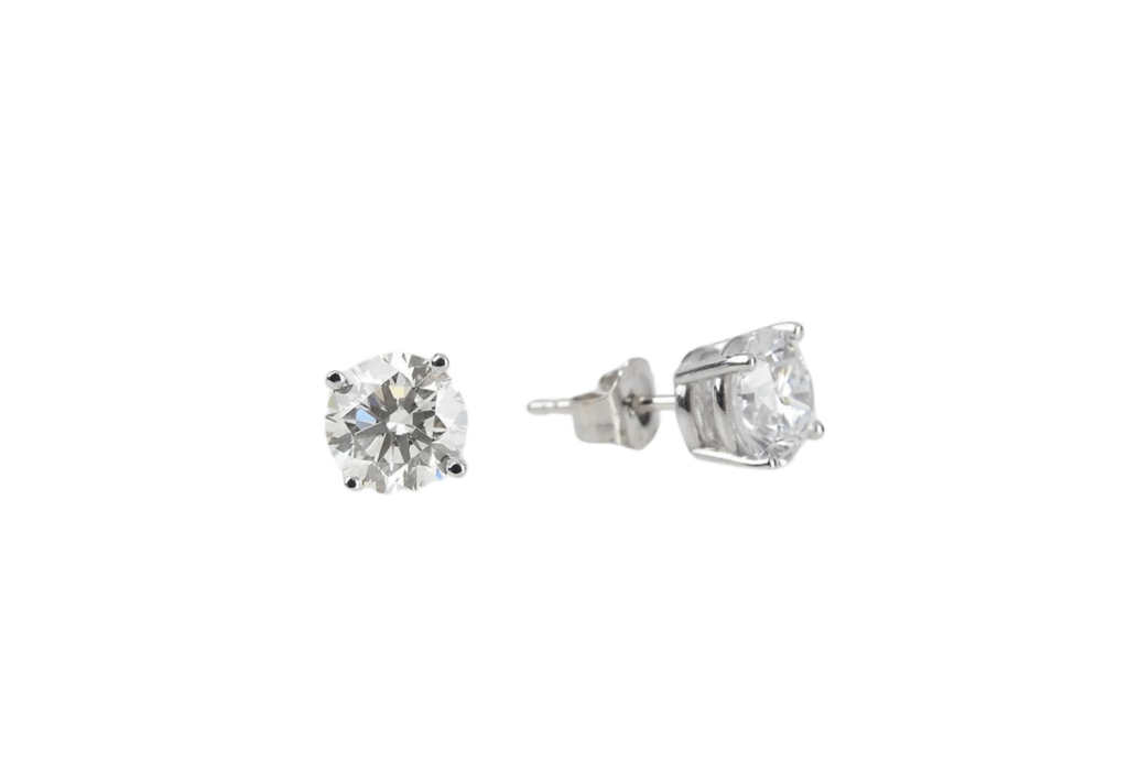 lab grown diamond studs