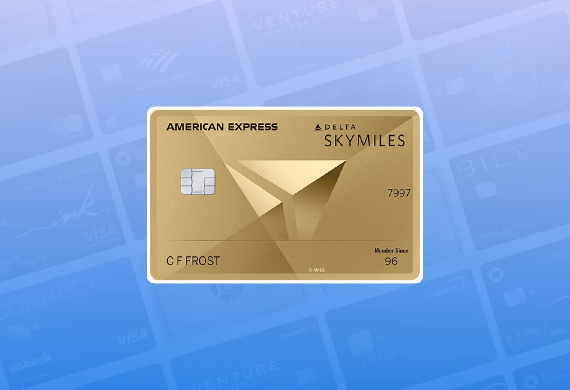 Updated skymiles gold header image