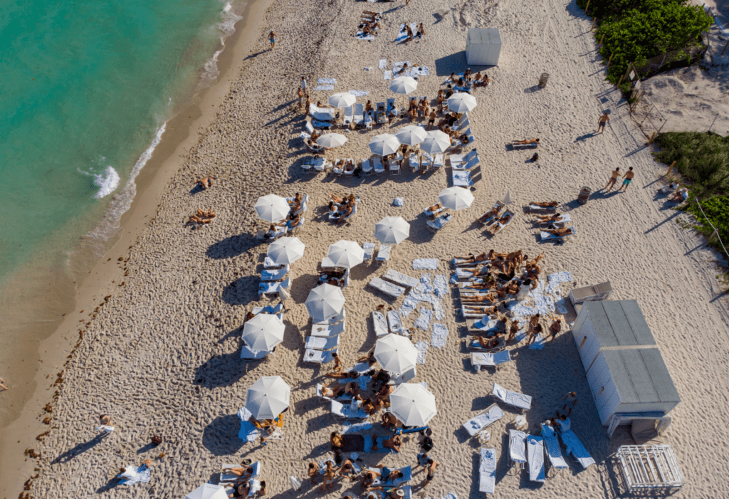 bird's eye view of Miami for story on Southwest sales