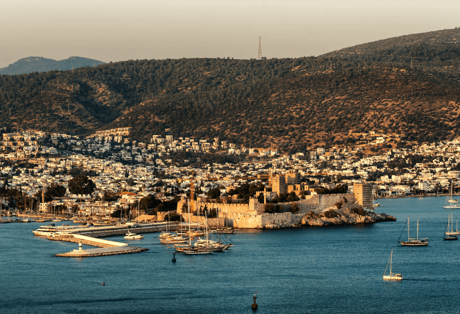 A view over the city of antalya in the Turkish Riviera