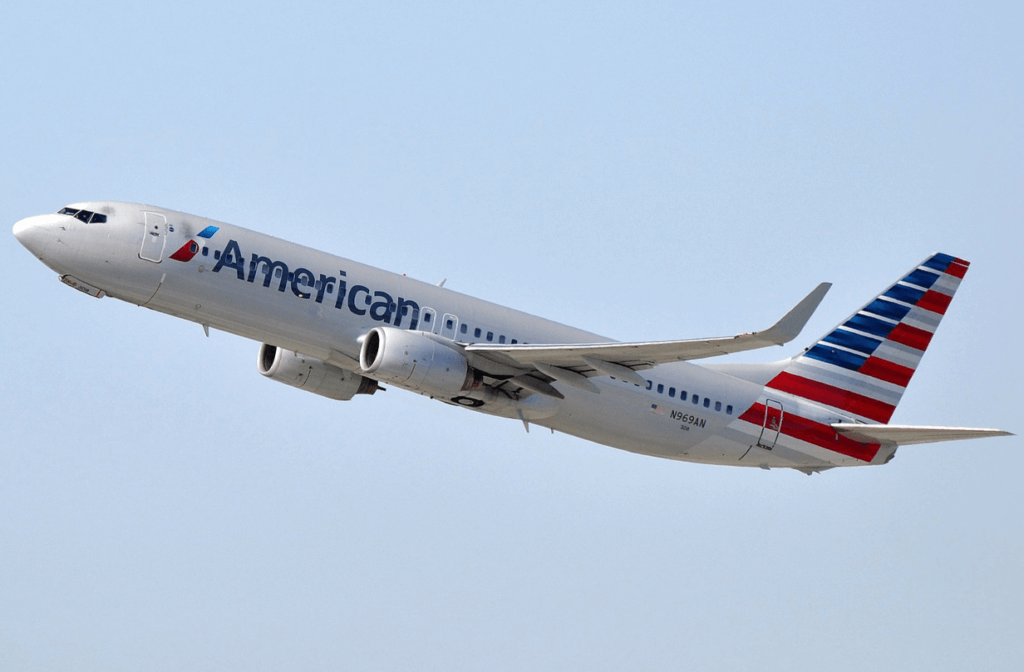 American airlines plane