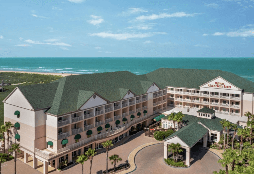 Hilton garden inn on South Padre Island in Texas