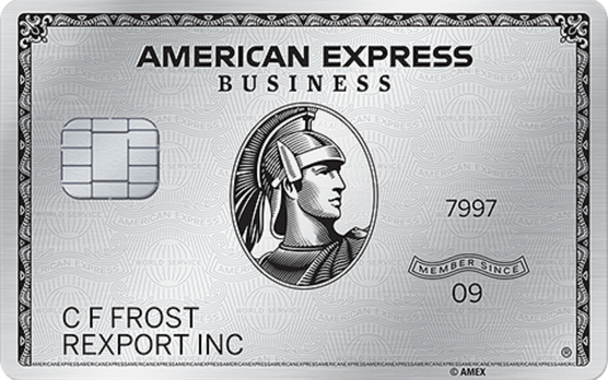 American Express Business Platinum Updated Card Art