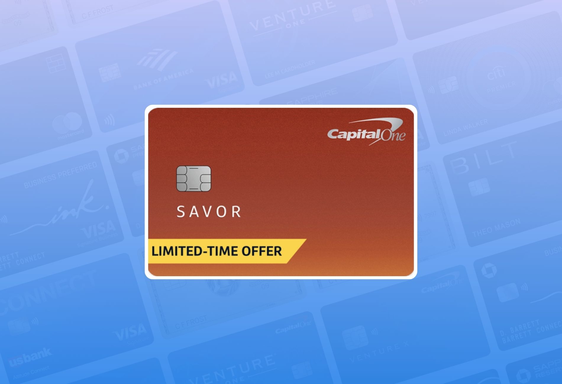 Savor Card Limited time offer header image