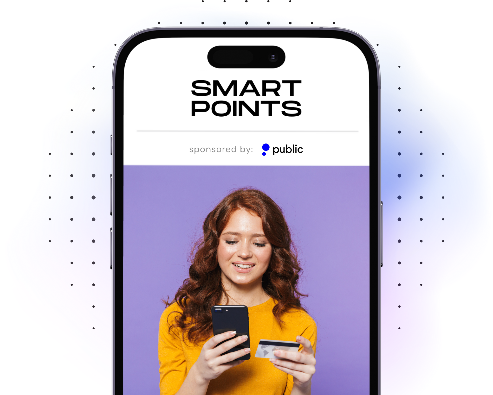 Smart Points Newsletter Mobile Hero Image