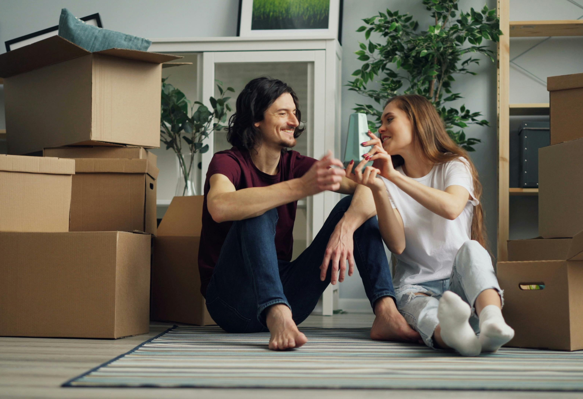 people who have just moved in