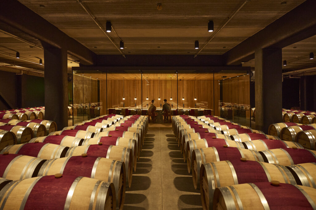 Robert Mondavi barrels