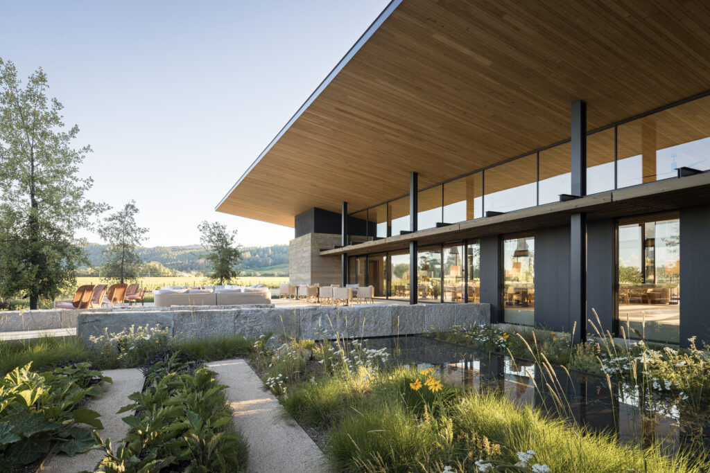 Robert Mondavi water feature
