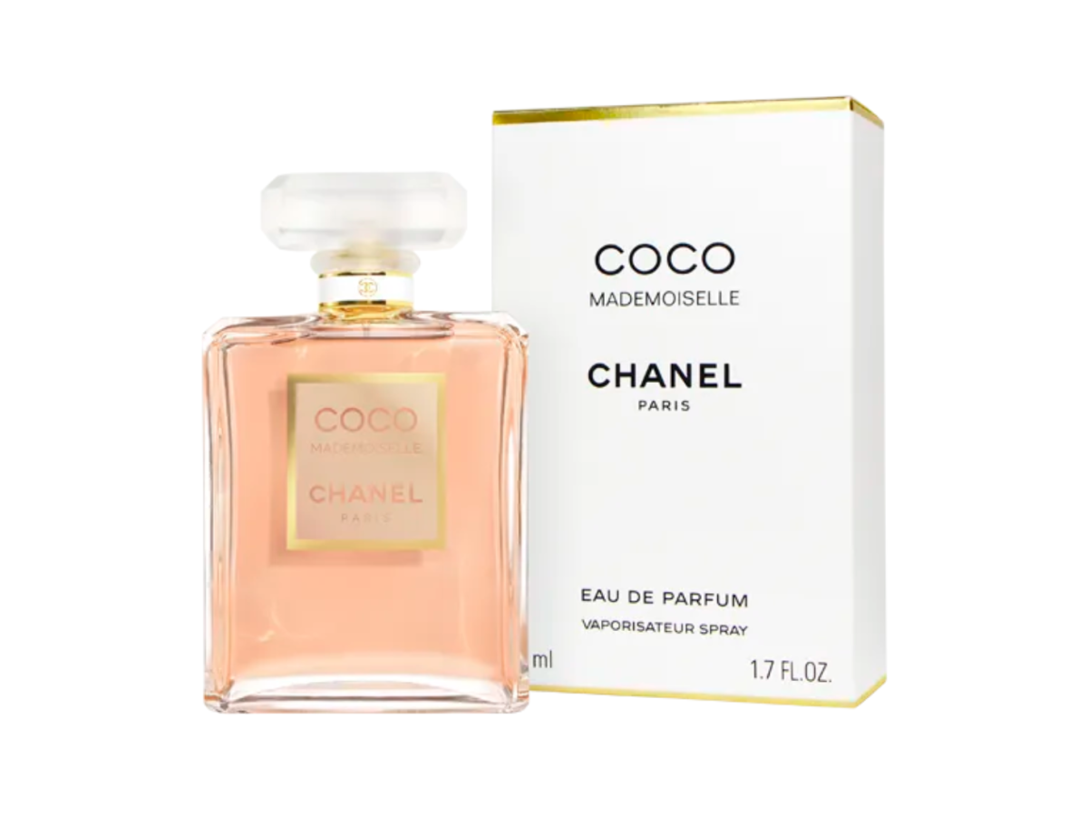 bottle of Chanel perfume