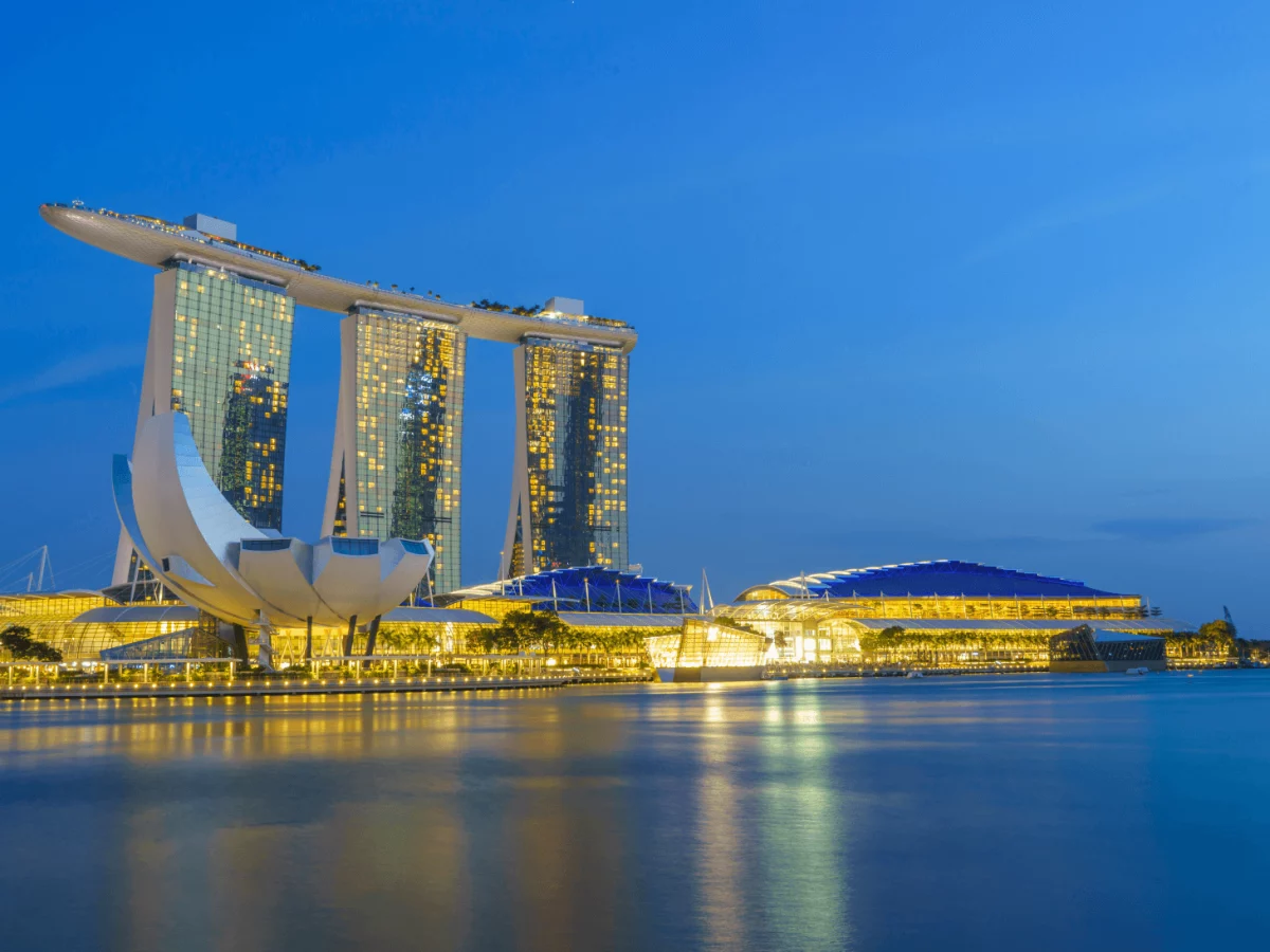 marina bay sands hotel in singapore