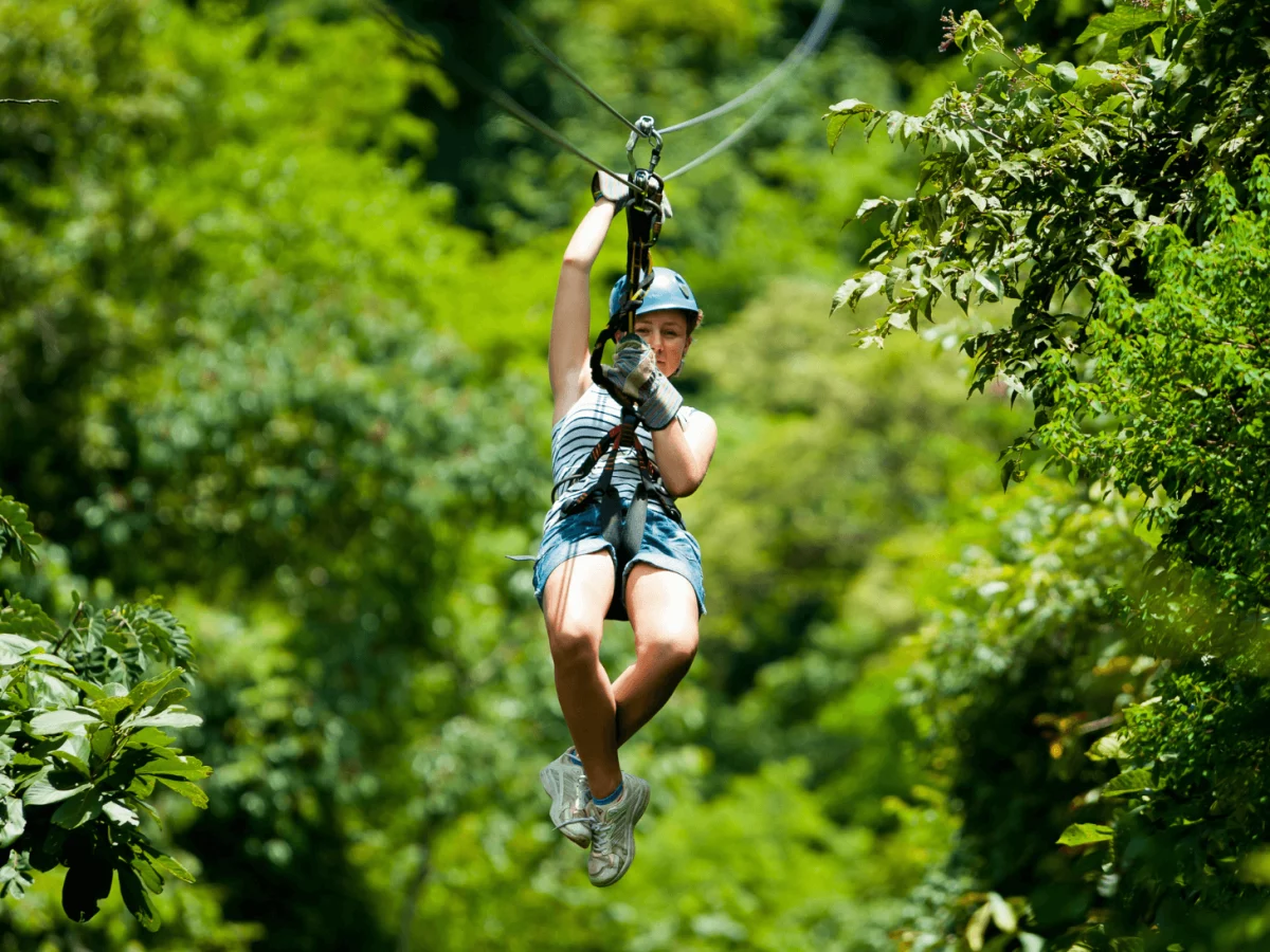 ziplining in costa rica