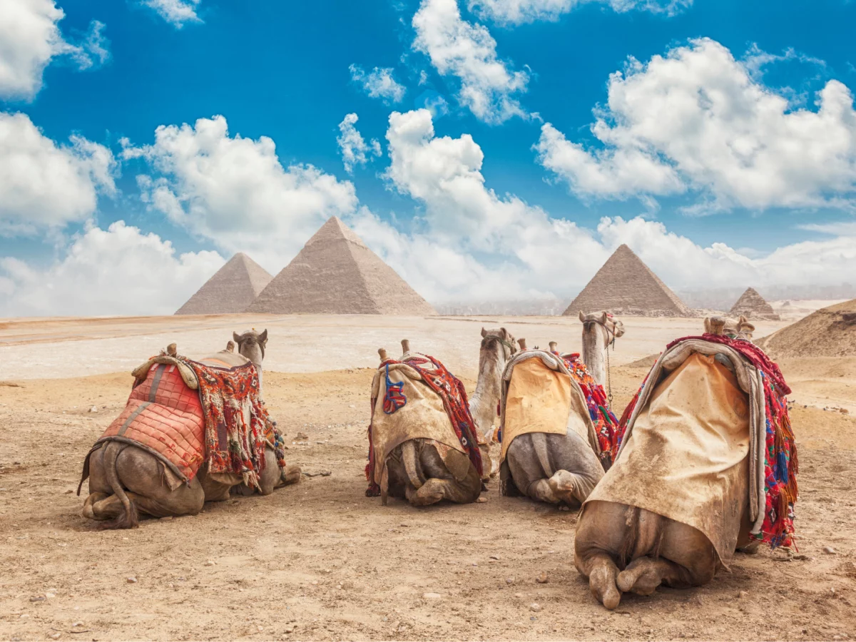 the great pyramids of giza